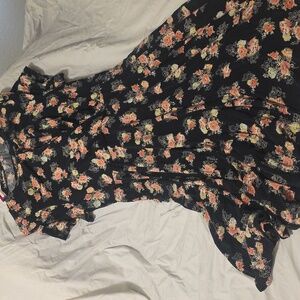 Torrid Floral Super Soft Dress 0x